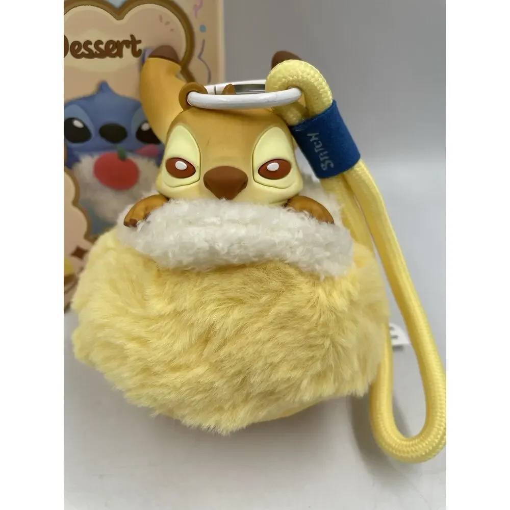 Miniso x Disney Food Stitch Dessert Vinyl Plush Pendant - Pineapple Bun
